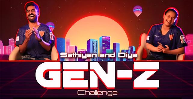  GEN-Z Challenge, ft. Sathiyan & Diya | Ultimate Table Tennis | Season 6